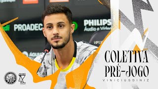 Entrevista pré-jogo | Operário Ferroviário x Azuriz - Vinicius Diniz