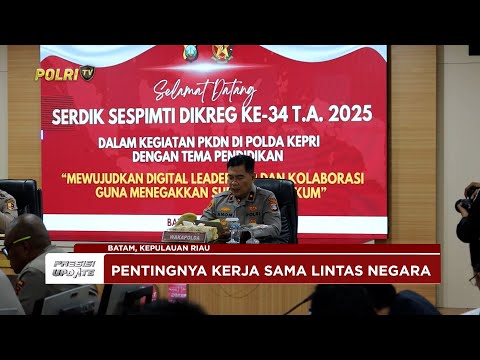 PRESISI UPDATE: WAKAPOLDA KEPRI BAHAS KEPEMIMPINAN DIGITAL 22/04/25 (16.00)