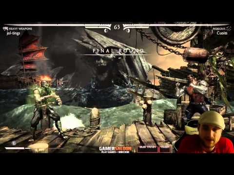 MKX - KOTH HIGHLIGH - Jax vs Reptile - THEN BOOM GOES THE DYNOMITE!!