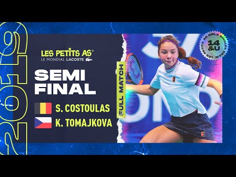 Les Petits As 2019 | Girls Semifinal | Sofia Costoulas vs. Kristyna Tomajkova