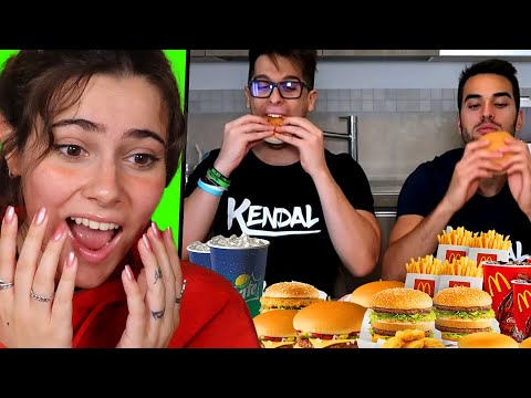 REAGISCO A KENDAL CHE MANGIA I PANINI DEL MCDONALD'S - ECHECARLY ITA