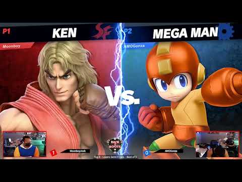 AMOGonza vs MoonboyJosh - Losers Semis  Top 8 SSBU Singles - Back2Roots 1