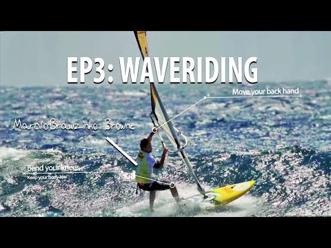 TWS Wave Technique Series - Ep 3: Waveriding tips, how to bottom and top turn, cut back windsurfing