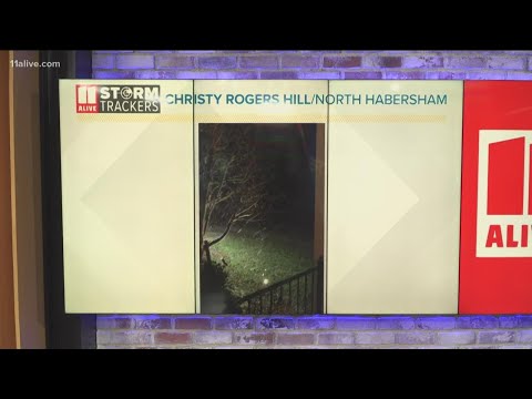 Winter storm warning for northeast Georgia