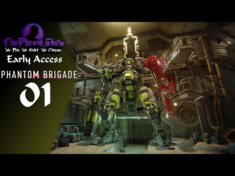 Let's Play Phantom Brigade - (Early Access) - Part 1 - More Tactical, Tactical Turn-Based Combat!