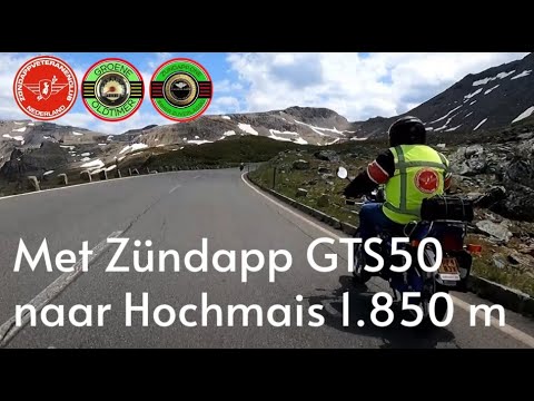 Naar Hochmais en Nassfeld in de Hohe Tauern met een Zündapp GTS50