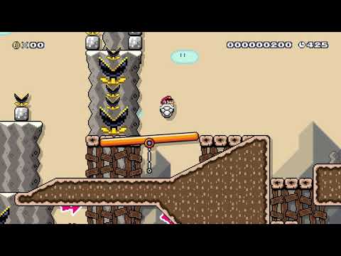 She Saw Seesaws and Bone Shells (Super Mario Maker 2)