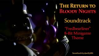 Cover art for The Return to Bloody Nights (OST) - Fredbearliner 8-Bit Minigame Theme