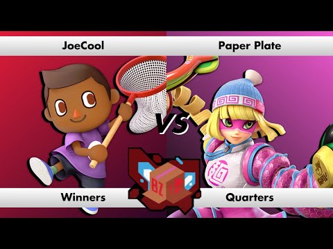 Blast Zone #41 Winners Quarters Paper Plate (Min Min) vs JoeCool (Villager)
