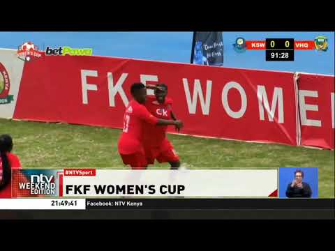 Stella Adhiambo’s late goal hands Kibera Soccer Women first FKF Cup title