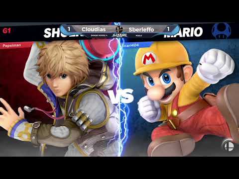 Smash Vessel 4 - Loading ICARVS - Pools - Cloudias (Shulk) vs Sberleffo (Mario)