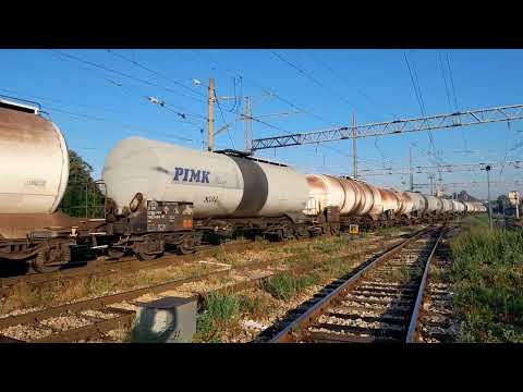 PIMK Rail in Bulgaria, station of Kaspichan