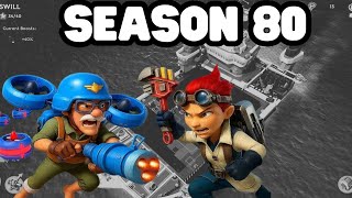 Season 80 is Live! - Boom Beach Warships