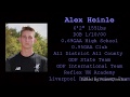 Alex Heinle Oct-Dec 2017 Highlights