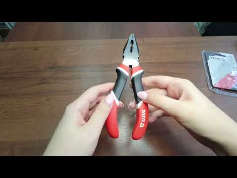 Плоскогубцы комбинированные YATO 160 мм (YT-1940) Плоскогубцы комбинированные YATO 160 мм (YT-1940)