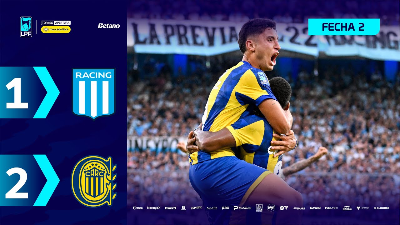 Racing Club vs Rosario Central Highlights