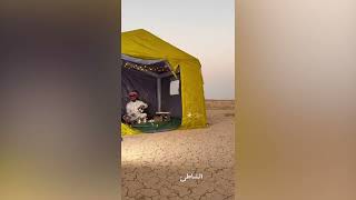 خيمة  هوائية سريعة التركيب 3*3 متر مقاومة للمطر لون أصفر