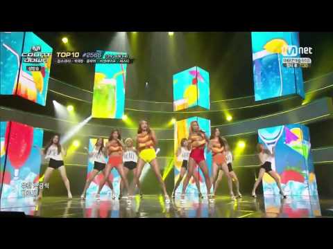 Live HD | 140731 SISTAR - Touch My Body @ MNET M! Countdown