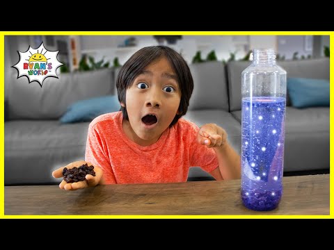 Dancing Raisins Experiments Easy DIY Science Experiments for kids!