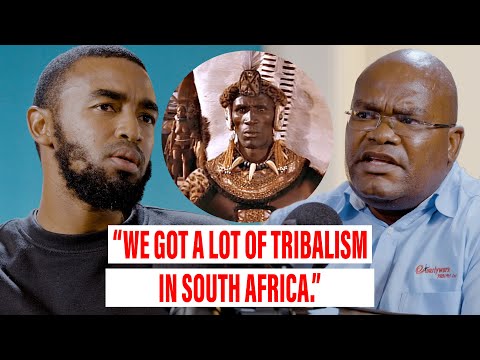 "WE GOT A LOT OF TRIBALISM IN SOUTH AFRICA." PENUEL THE BLACK PEN