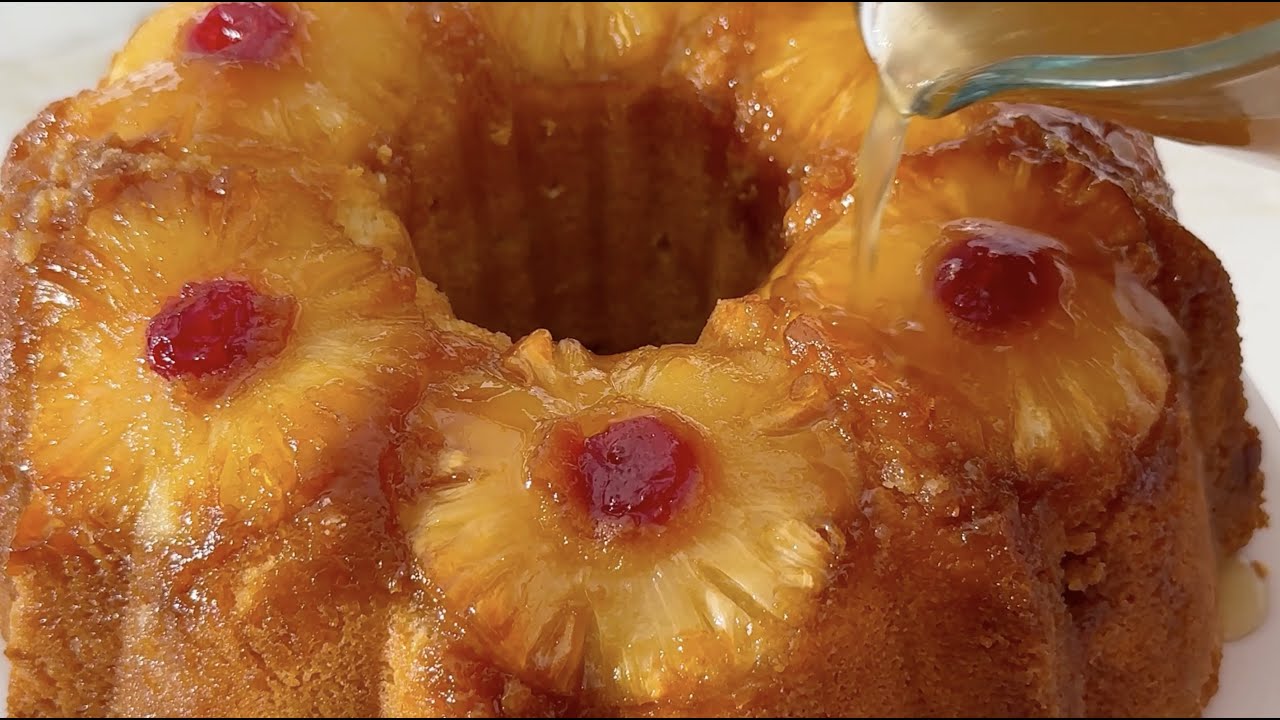 Addictive Pineapple Rum Cake
