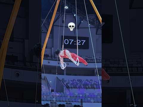 This skill is impossible ???? (Lan Xingyu) #gymnast #gymnastics #olympics #olympic #rings