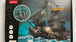 3D Puzzle — Queen Anne's Revenge