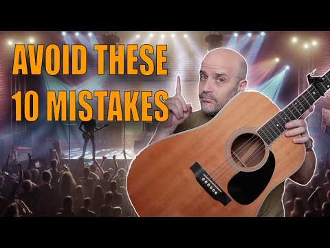 10 Things I Wish I Knew Before My First Solo Acoustic Guitar Gig