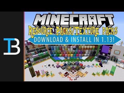 The Breakdown - How To Download & Install Resource Packs/Texture Packs in Minecraft 1.13