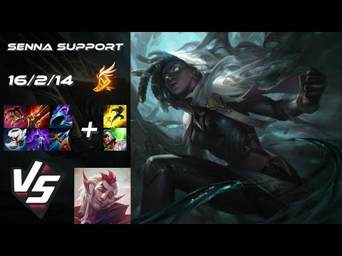 SUPPORT Senna vs Rakan - EU Challenger Patch 14.11