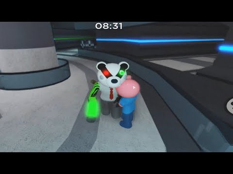 New Roblox   Piggy 2 DOUBLE  GEORGE    &  BADGY      REVERSED    JUMPSCARE    SLOW MOTION
