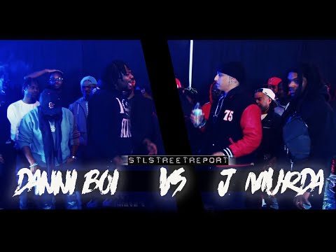 *DANNI BOI VS J MURDA | 1 Rd Rap Battle |  #STLSTREETREPORT #BATTLERAP