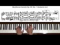 Beethoven Piano Sonata No. 19 in G minor Op. 49, No. 1  I. Andante Tutorial