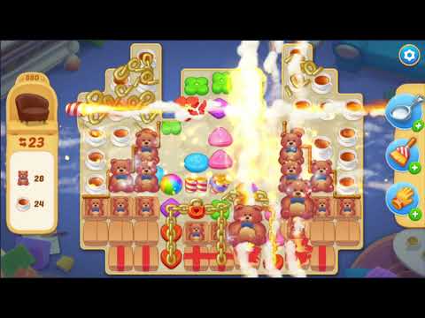 Matchington Mansion Level 880 - 884 | MICRO GAMEPLAY HD