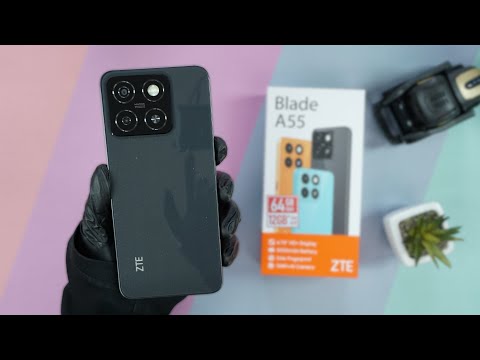 ZTE Blade A55 Unboxing | Hands-On, Design, Unbox, Camera Test