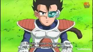 Funny Dragon Ball Z - Vegeta Meets His Brother and His Wife