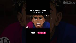 The savior has arrived in Barcelona ⛪😂 - FUNNY ANIME EDITION