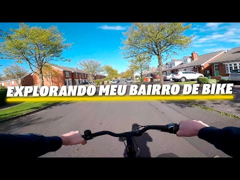 Bike vlog pelo meu bairro na Irlanda