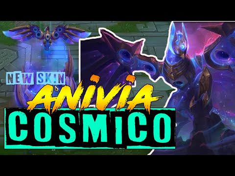 Anivia cosmic flight - nueva skin de Anivia vuelo cósmico