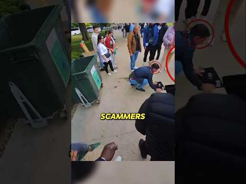 😳 He Exposed Shell Game Scammers in Paris, Their Reaction Was Priceless 🎩
