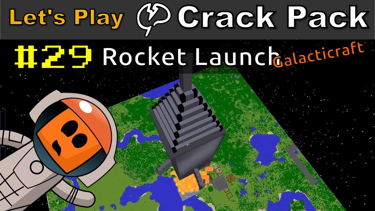 Minecraft - CrackPack #29 | Rocket Launch