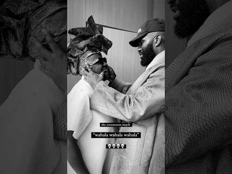 1st naija mommy shining teeth. s/o to @Pharrell & @louisvuitton for having us 🤲🏿