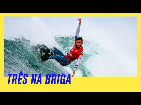 ITALO FERREIRA, FILIPE TOLEDO E MIGUEL PUPO AVANÇAM ÀS QUARTAS EM BELLS BEACH | WSL | sportv