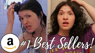 I TRIED THE BEST SELLING HAIR PRODUCTS FROM AMAZON | Arvazallia Hair Mask + Scalp Massager Review