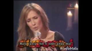 Malú en Bienaventurados &#39;Sin ti todo anda mal&#39; | #VideotecaMalú @InfoMalu