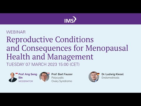 video:Reproductive Conditions and Consequences for Menopausal Health and Management