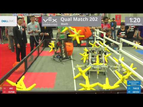 7682E Wingus & Dingus - VEX Worlds - StarStruck - Math - Q202