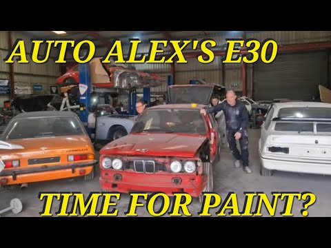 RUST REPAIRS FINALLY DONE!! Ice Blasted & Undercoated!!! Auto Alex's BMW E30 Restoration