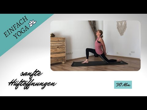 Sanfte Yoga-Hüftöffnungen