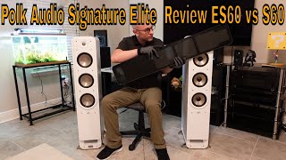 Video thumbnail for Polk Signature Elite Review, ES60 | Floor Standing Tower Speakers, Home Audio | 6 5" Woofers by OldTrades